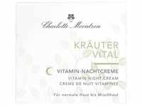 Charlotte Meentzen, Kräutervital Vitamin-Nachtcreme 50 ml Nachtcreme