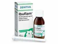 Ibuflam Kindersaft 20mg/ml gegen Fieber u.Schmerz. 100 ml Suspension zum Einnehmen