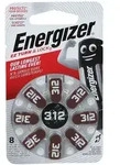 Energizer H&ouml;rger&auml;tebatterie 312 8 St Batterien