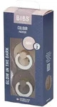 Bibs Fopspeen Latex Glow in the Dark Vanilla - Oak 6-18 Maanden 2 St Schnuller
