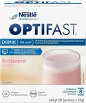 PZN-DE 16016121, Optifast Drink Erdbeere Pulver 8x55 g, Grundpreis: &euro; 38,09 / kg
