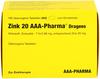 Zink 20 AAA-Pharma Dragees 100 St Überzogene Tabletten