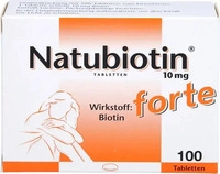 PZN-DE 01259711, Natubiotin 10 mg forte Tabletten 100 St, Grundpreis: &euro; 0,36 /