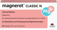 PZN-DE 00150768, Magnerot Classic N Tabletten 50 St, Grundpreis: &euro; 0,23 / St&uuml;ck