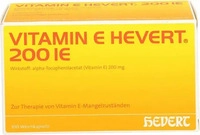 PZN-DE 15865390, Vitamin E Hevert 200 I.e. Weichkapseln 100 St, Grundpreis: &euro;