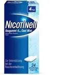 Nicotinell Kaugummi Cool Mint 4 mg 24 St
