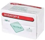 Nobatop 8 Kompressen 7,5x7,5 cm unsteril 100 St