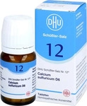 PZN-DE 00274861, DHU Biochemie Biochemie DHU 12 Calcium sulfuricum D 6 Tabletten 80