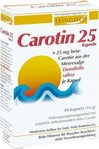 PZN-DE 08625805, Carotin 25 Feingold Kapseln 40 St, Grundpreis: &euro; 0,24 / St&uuml;ck