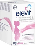 PZN-DE 11677817, Elevit 1 Kinderwunsch & Schwangerschaft Tabletten 90 St, Grundpreis: