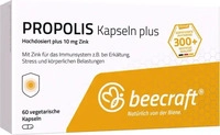 PZN-DE 16617174, Beecraft Propolis Kapseln Plus 60 St, Grundpreis: &euro; 0,25 /