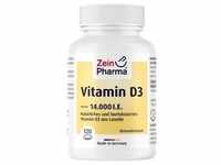 Vitamin D3 14.000 I.e. Softgel-Kapseln ZeinPharma 120 St Weichkapseln