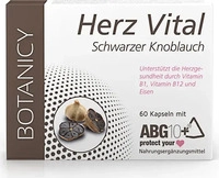 PZN-DE 17504383, BOTANICY Herz Vital schwarzer Knoblauch Kapseln 60 St,...