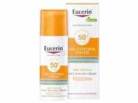 Eucerin Sun Oil Control tinted Creme LSF 50+ hell 50 ml