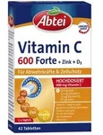 Abtei Vitamin C 600 Forte Tabletten Titandioxidfr. 42 St