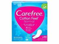 Carefree - Slipeinlagen 'Cotton Feel Normal' Frischeduft 56 St Inkontinenzslip