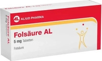 PZN-DE 17844713, ALIUD Fols&auml;ure AL 5 mg Tabletten 20 St, Grundpreis: &euro; 0,12 /