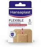 Hansaplast Flexible Wundverband 6x9,5 cm Strips 5 St Pflaster