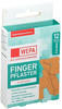 Wepa Fingerpflaster Mix 3 Größen 12 St Pflaster