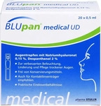 PZN-DE 12415640, Blupan medical UD Augentropfen 20x0,5 ml, Grundpreis: &euro; 989,- /