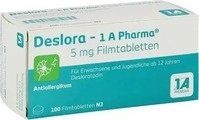 PZN-DE 12546750, 1 A Pharma Deslora-1A Pharma 5 mg Filmtabletten 100 St,...