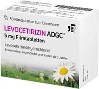 PZN-DE 18082949, Zentiva Levocetirizin Adgc 5 mg Filmtabletten 50 St,...