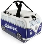 VW T1 Bulli Bus K&uuml;hltasche 25 Liter, wei&szlig;/blau