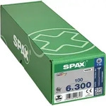 Spax Uni&shy;ver&shy;sal&shy;schrau&shy;be 6 x 300 mm Senkkopf T-STAR plus Teilge&shy;win&shy;de WIROX