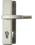 ABUS T&uuml;rschutzbeschlag HLS214 DD (beid. Dr&uuml;cker) in F2