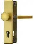 ABUS T&uuml;rschutzbeschlag HLS214 WG (Wechselgarnitur) in F3