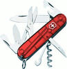 Victorinox Offiziersmesser Climber, rot transp.