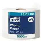 Tork Mehrzweck Papierwischt&uuml;cher Wei&szlig; W1, Hohe Kapazit&auml;t, 1 &times; 1.000 m Rolle,