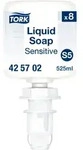 Tork Sensitive Hand Mini Fl&uuml;ssigseife S5, allergikerfreundlich, 8 &times; 525 ml, 4252...