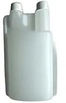 Kiehl Doppelhals-Dosierflasche 1L + 25 ml, leer, nachf&uuml;llbar