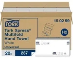 Tork Xpress&reg; kosteneffiziente Multifold-Handt&uuml;cher Wei&szlig; H2, Universal-Qualit&auml;t,