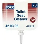 Tork Toilettensitzreiniger, 420302, WC-Brillen Reiniger f&uuml;r zus&auml;tzliche Hygiene,...