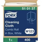 Tork Reinigungst&uuml;cher Wei&szlig; W1/2/3, Wiederverwendbar, 1 &times; 400 T&uuml;cher, 510137