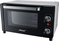 Steba 04-79-00, Steba KB A9 Mini-Backofen 9 L 1.050 W schwarz/silber