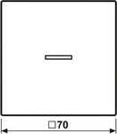 JUNG BTLS17101WW, Jung Taster BTLS17101WW HOME 1f