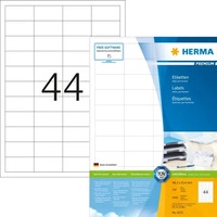 HERMA 4272, HERMA Etiketten 4272 wei&szlig; 48,3 x 25,4 mm, 100 Blatt