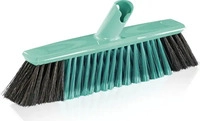 Leifheit 45031, LEIFHEIT Besenkopf Xtra Clean t&uuml;rkisschwarz Kunststoff 43,0 cm breit