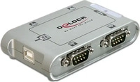 Delock 87414, Delock USB 20 zu 4 x Seriell Adapter