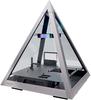 AZZA CSAZ804, Geh AZZA ATX Pyramid 804L Aluminium tempered Glass