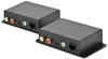 DIGITUS DS56100, DIGITUS Extender Audio Cat5 Cinch/3,5mm-Klinken-Bu bis 600m