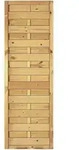T&J Sichtschutzzaun Maxi-Massiv Sichtschutz Lamellenzaun, 60x180 cm