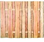 T&J Sichtschutzzaun J&Uuml;TLAND Sichtschutz Bohlenzaun, 180x150 cm
