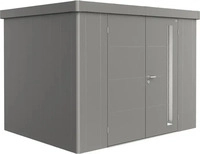 Biohort 89008, Biohort Ger&auml;tehaus Neo quarzgrau-metallic Ger&auml;teschuppen,