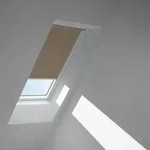 VELUX Verdunkelungsrollo Nougat 4574, SK10, Aluminiumschiene,GGU,Manuell,VELUX
