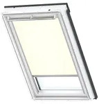 VELUX Sichtschutzrollo Uni Beige 1086, C02, Aluminiumschiene,Elektro,GGU,VELUX