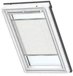 VELUX Plissee Uni Wei&szlig; 1016 Faltstore, CK04, Aluminiumschiene,GGU,Manuell,VELUX